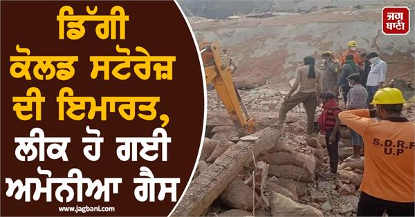 cold storage building collapses