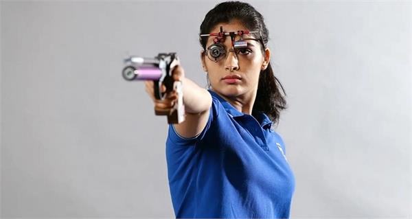 manu bhaker tops women  s 10m pistol event at national selection trials