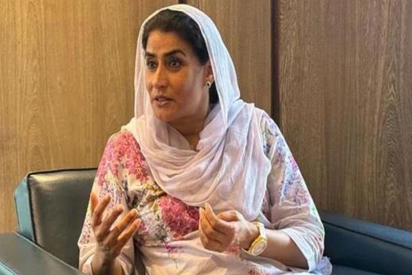 ganieve kaur majithia  s big statement against cm mann