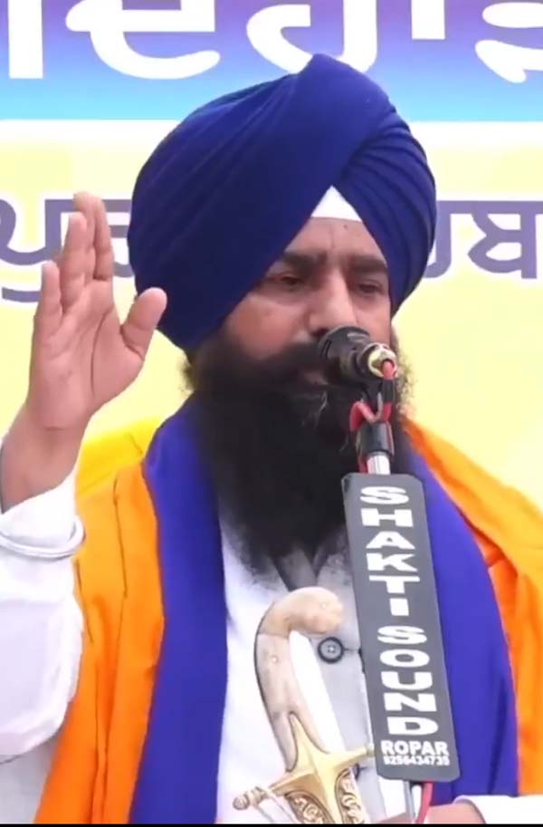 ਹੋਲੇ-ਮਹੱਲੇ 'ਤੇ ਜਥੇਦਾਰ ਕੁਲਦੀਪ ਗੜਗੱਜ ਨੇ ਸਿੱਖ ਕੌਮ ਦੀ ਵੱਖਰੀ ਪਛਾਣ ਤੇ ਬੰਦੀ ਸਿੰਘਾਂ ਦੀ ਰਿਹਾਈ ਦਾ ਚੁੱਕਿਆ ਮੁੱਦਾ