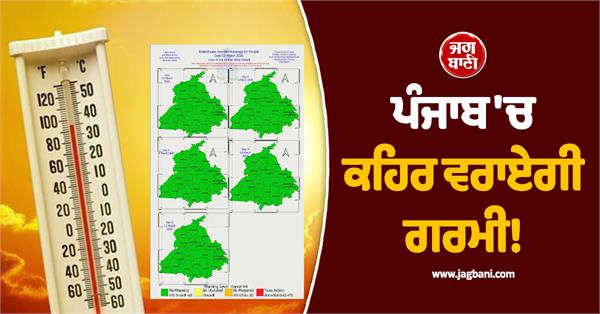 punjab summer weather imd chandigarh