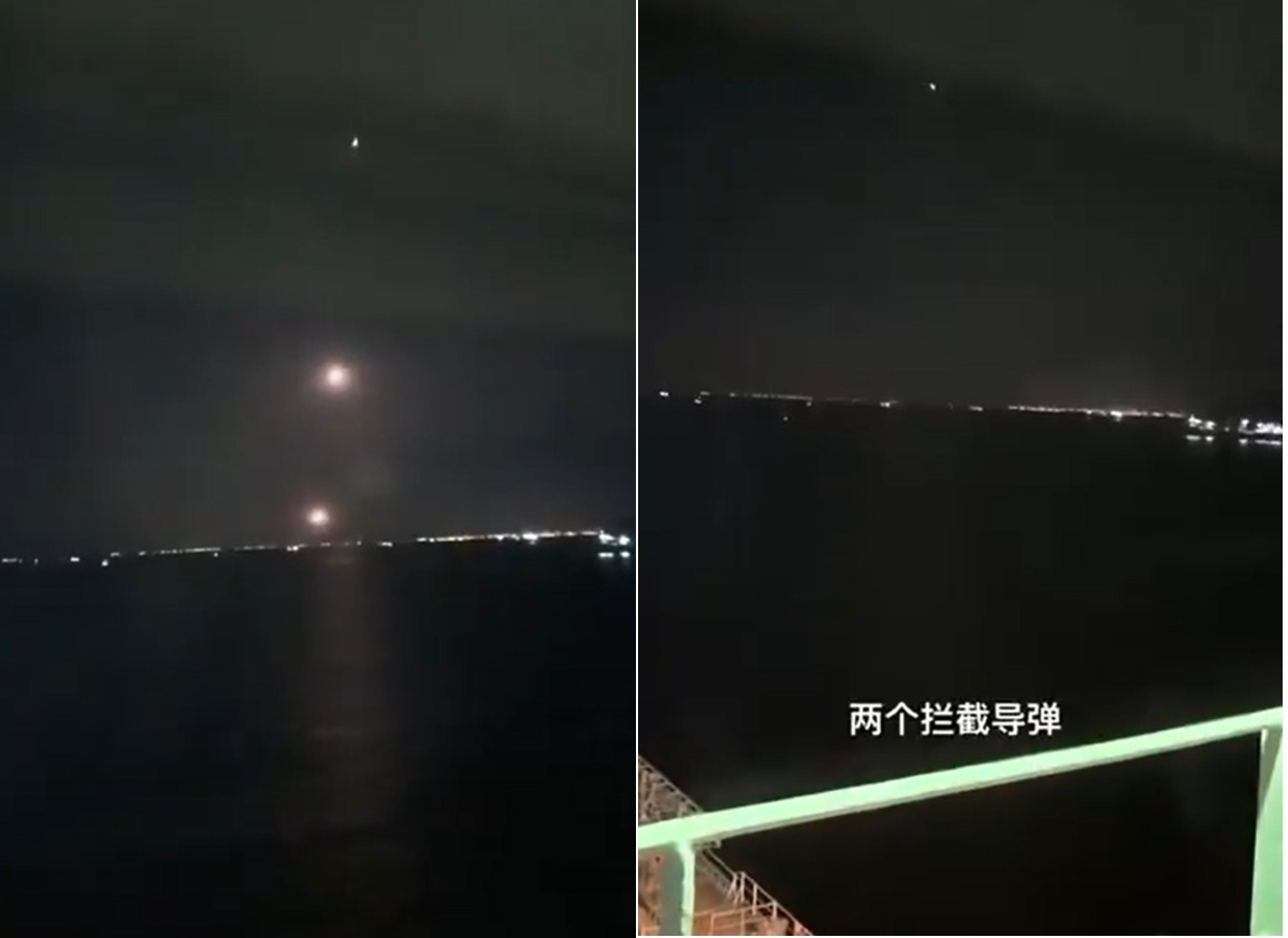 ਰਾਤ 1 ਵਜੇ ਦਾ ਕਹਿਰ! ਅਮਰੀਕੀ ਟਿਕਾਣਿਆਂ ''ਤੇ ਈਰਾਨੀ ਮਿਜ਼ਾਈਲਾਂ ਦੀ ਬਾਰਿਸ਼, ਚੀਨੀ ਮਲਾਹ ਵੱਲੋਂ ਵੀਡੀਓ ਵਾਇਰਲ