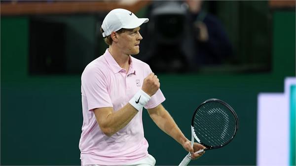 indian wells open  jannik sinner enters next round with victory