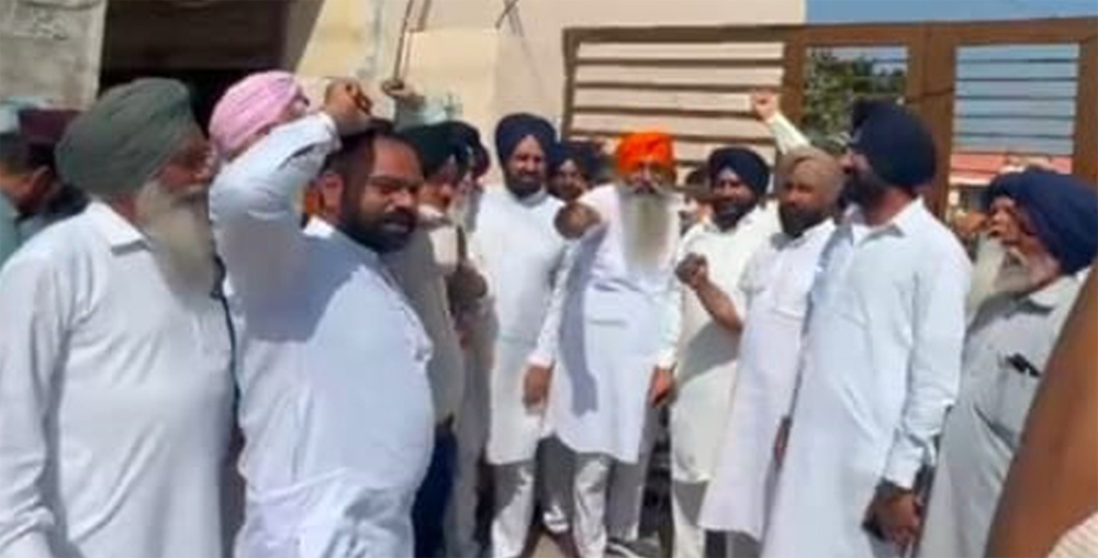 ਅਕਾਲੀ ਦਲ ਨੇ ਸਰਕਾਰ ਖ਼ਿਲਾਫ ਕੀਤੀ ਨਾਅਰੇਬਾਜ਼ੀ, ਲਾਏ ਧੱਕੇਸ਼ਾਹੀ ਦੇ ਦੋਸ਼