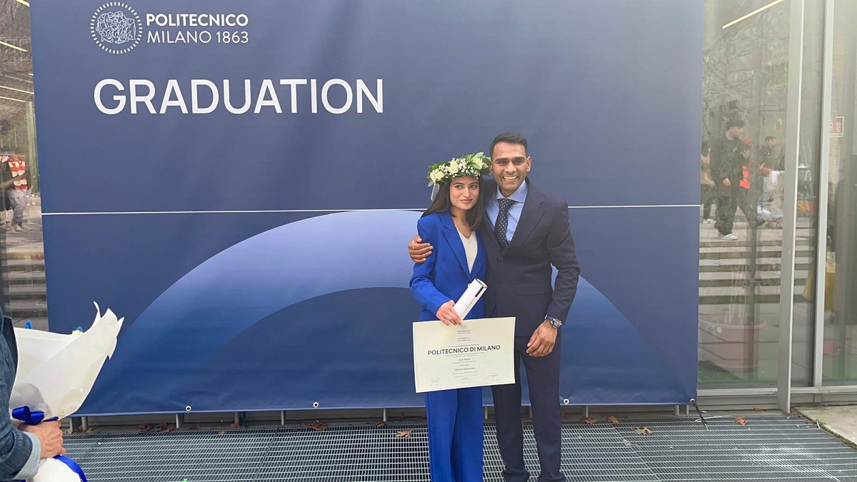 ਇਟਲੀ ''ਚ ਨਵਾਂਸ਼ਹਿਰ ਦੀ ਅੰਜਲੀ ਰੱਤੂ ਨੇ ਪੰਜਾਬੀਆਂ ਦਾ ਨਾਂਅ ਕੀਤਾ ਰੌਸ਼ਨ, ਹਾਸਲ ਕੀਤੀ ਡਿਗਰੀ