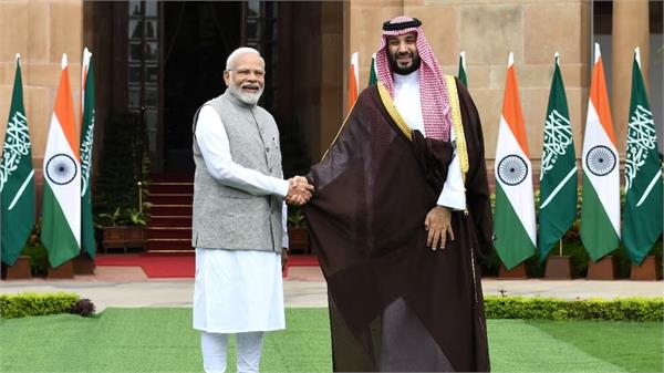 pm modi saudi arabia crown prince mohammed bin salman