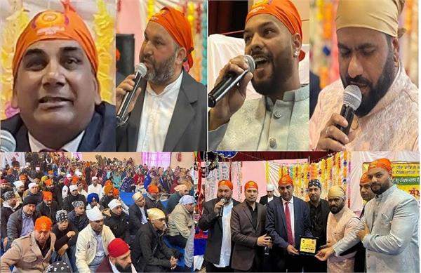 a huge gathering of devotees