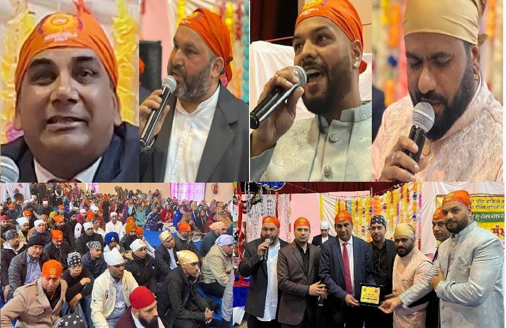 ਸ੍ਰੀ ਗੁਰੂ ਰਵਿਦਾਸ ਟੈਂਪਲ ਰਿਜੋਮਿਲੀਆ ਵੱਲੋਂ ਮਨਾਏ ਆਗਮਨ ਪੁਰਬ ''ਤੇ ਸੰਗਤ ਦਾ ਭਾਰੀ ਇਕੱਠ