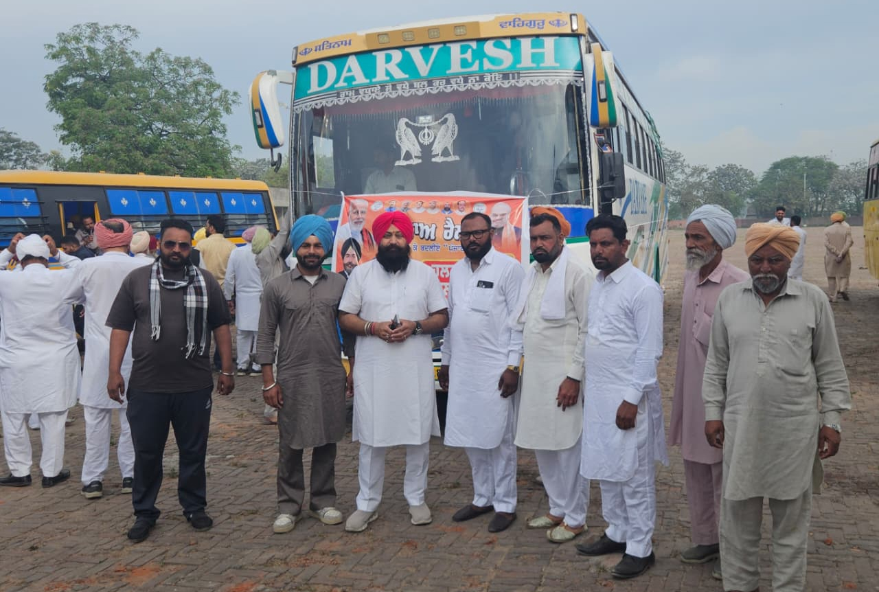 ਜਗਦੀਪ ਨਕੱਈ ਮੋਗਾ ਰੈਲੀ ਵਿੱਚ ਵੱਡੇ ਕਾਫਲੇ ਲੈ ਕੇ ਪਹੁੰਚੇ