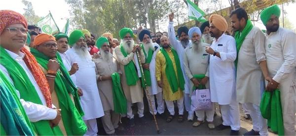 the farmer awareness march