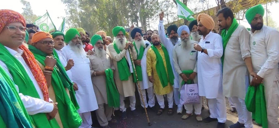 ਕੰਨਿਆ ਕੁਮਾਰੀ ਤੋਂ ਲੈ ਕੇ ਕਸ਼ਮੀਰ ਤੱਕ ਕੱਢੀ ਜਾ ਰਹੀ ਕਿਸਾਨ ਜਾਗਰੂਕਤਾ ਯਾਤਰਾ ਅੱਜ ਪੰਜਾਬ ਵਿੱਚ ਦਾਖਲ