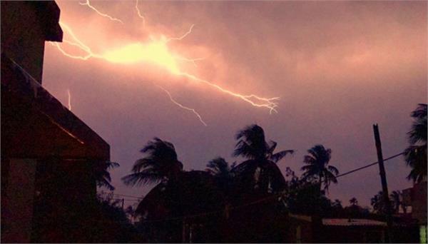severe storm wreaks havoc in odisha