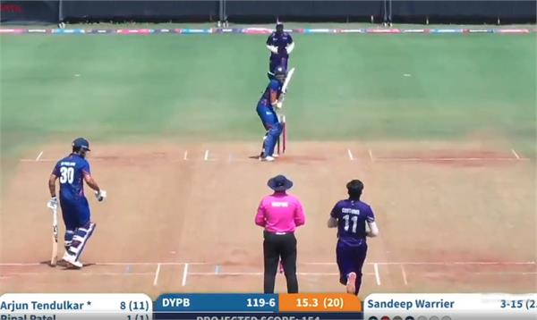 arjun tendulkar plays match next day after wedding