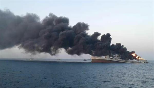 9 iranian warships sunk in the sea