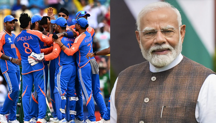 T20 ਵਿਸ਼ਵ ਕੱਪ 'ਚ ਭਾਰਤ ਦੀ ਇਤਿਹਾਸਕ ਜਿੱਤ; PM ਮੋਦੀ ਨੇ ਟੀਮ ਨੂੰ ਦੱਸਿਆ 'ਚੈਂਪੀਅਨਜ਼'