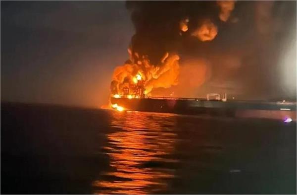 drone hits turkish tanker carrying russian oil in black sea