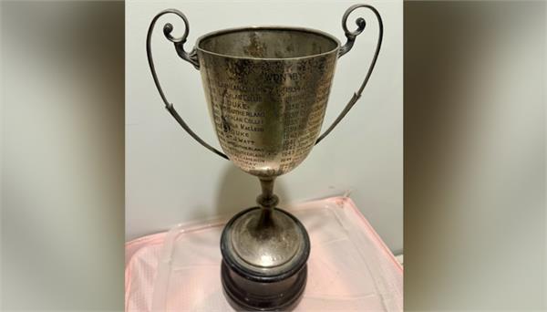 campaign launched to return 115 year old trophy to its rightful owner