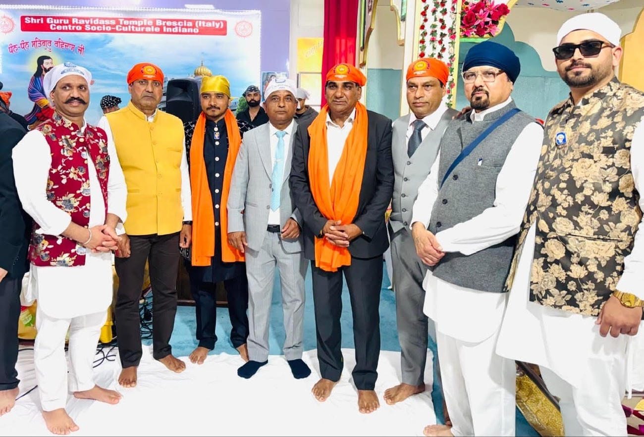 ਬਰੇਸ਼ੀਆ ਵਿਖੇ ਸਤਿਗੁਰੂ ਰਵਿਦਾਸ ਮਹਾਰਾਜ ਜੀ ਦਾ 649ਵਾਂ ਪ੍ਰਕਾਸ਼ ਪੁਰਬ 26 ਅਪ੍ਰੈਲ ਨੂੰ, ਤਿਆਰੀਆਂ ਜ਼ੋਰਾਂ ''ਤੇ