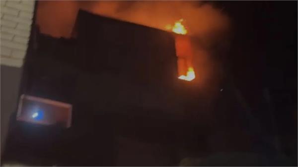 gas cylinder explodes in darbhanga due to blackout