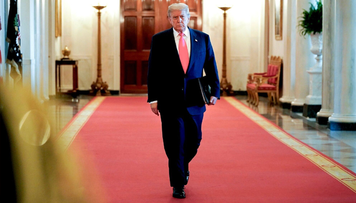 ਅਮਰੀਕੀ ਇਤਿਹਾਸ ''ਚ ਪਹਿਲੀ ਵਾਰ, ਸਵੇਰੇ 10 ਵਜੇ ਸੁਪਰੀਮ ਕੋਰਟ ਪਹੁੰਚੇ ਰਾਸ਼ਟਰਪਤੀ ਟਰੰਪ