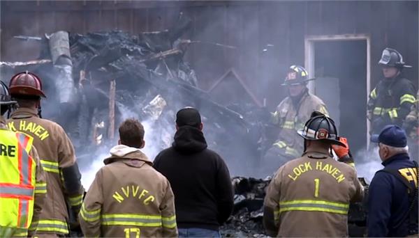 explosion in house in america