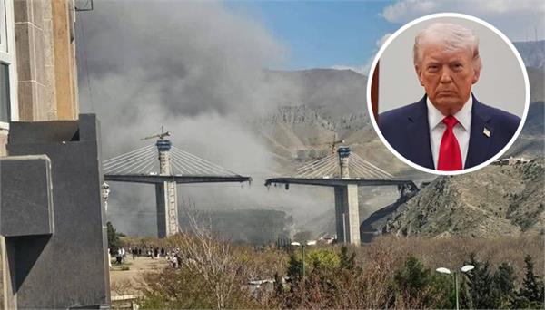 iran highest bridge destroyed