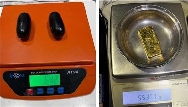 woman hid gold worth 83 lakhs in her private part