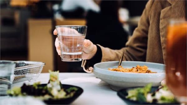 do you also drink cold water after meals 