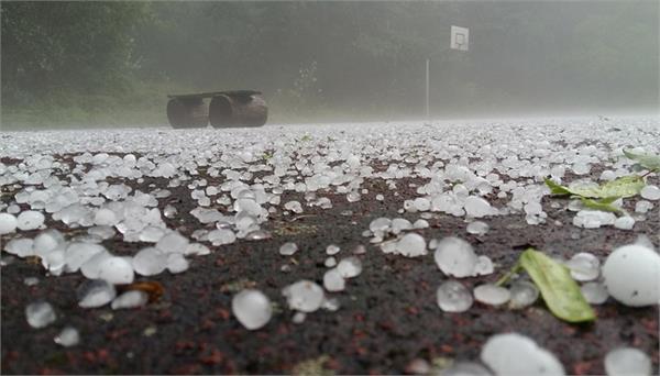 hailstorms in china due to powerful storm