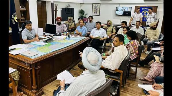 dc reviews arrangements for wheat procurement sets target of 10 percent