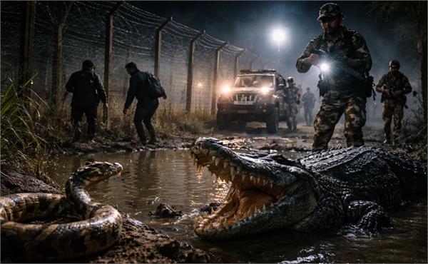 snakes  crocodiles use bsf