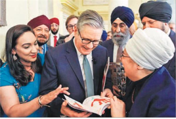 uk pm celebrates baisakhi in downing street