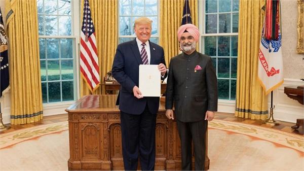 trump  taranjit singh sandhu