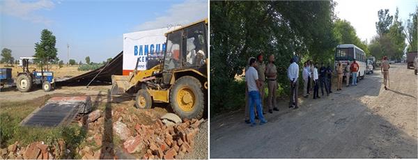 the administration  s   yellow paw   has used in nihal singh wala