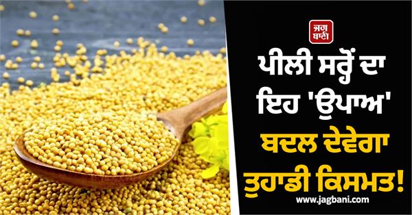 this remedy of yellow mustard will change your destiny