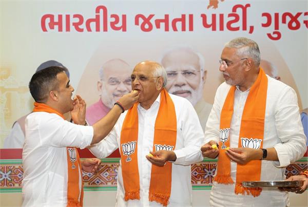 gujarat  bjp  municipal corporation  victory  votes