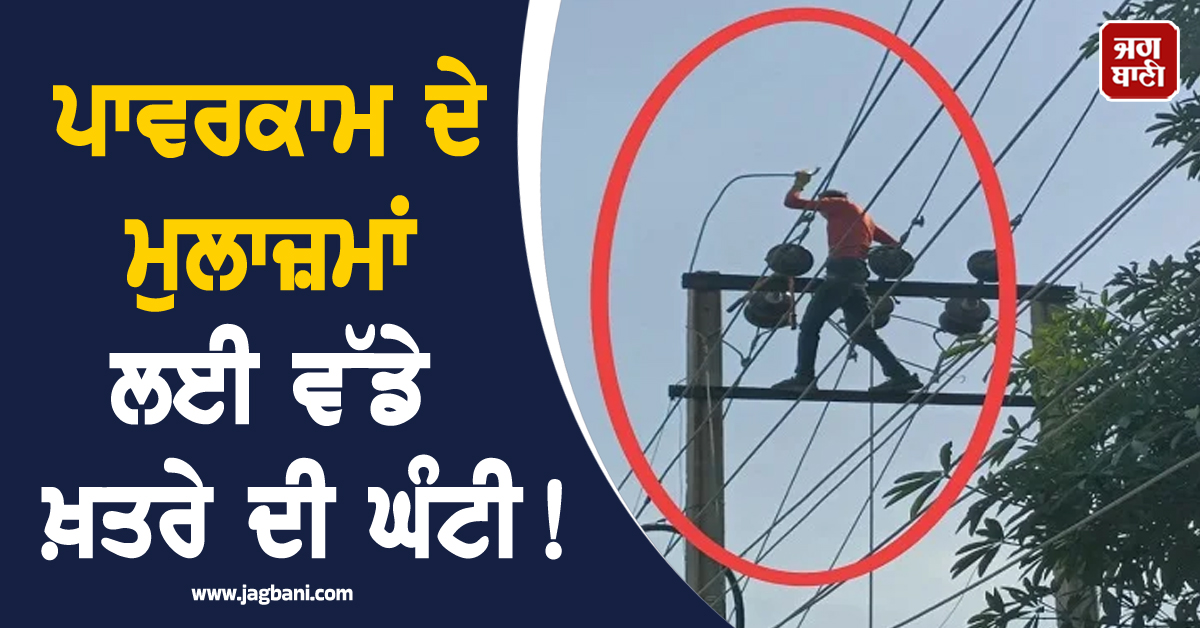 ਪਾਵਰਕਾਮ ਦੇ ਮੁਲਾਜ਼ਮਾਂ ਲਈ ਵੱਡੇ ਖ਼ਤਰੇ ਦੀ ਘੰਟੀ! ਡਿਊਟੀ ਕਰਦਿਆਂ ਕਿਸੇ ਵੀ ਵੇਲੇ ਹੋ ਸਕਦੈ...