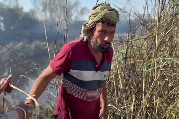 brave farmer from fazilka shows big courage