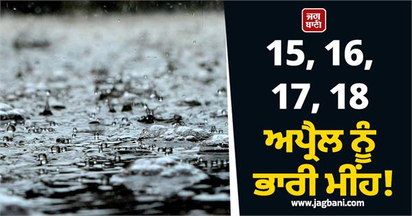 heavy rain alert 4 days