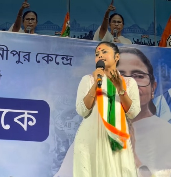 ਬੰਗਾਲ ਦੀ MP ਨੇ ਸਟੇਜ ''ਤੇ ਕੀਤਾ ਮੂਲਮੰਤਰ ਦਾ ਜਾਪ, ਵੀਡੀਓ ਹੋਈ ਵਾਇਰਲ