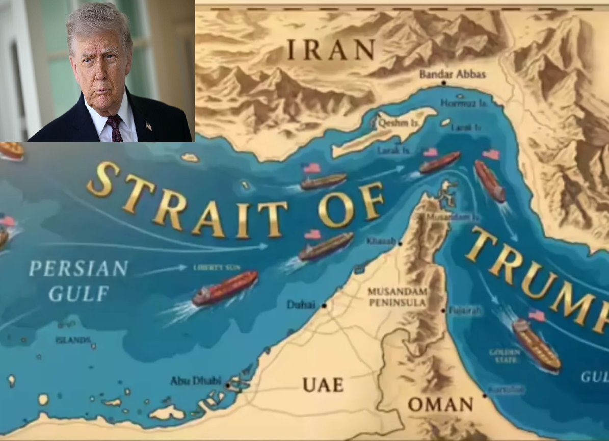ਸਟ੍ਰੇਟ ਆਫ਼ ਹੋਰਮੁਜ਼ 'ਖ਼ਤਮ'! ਟਰੰਪ ਨੇ ਬਦਲ'ਤਾ ਨਾਂ, ਪੋਸਟ ਸ਼ੇਅਰ ਕਰ ਖੜ੍ਹਾ ਕੀਤਾ ਨਵਾਂ ਬਖੇੜਾ