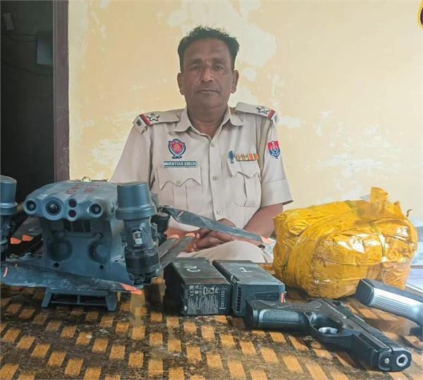 2 kg heroin and glock pistol recovered in amritsar