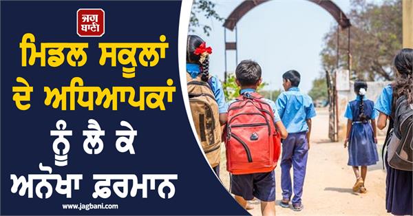 middle school teacher