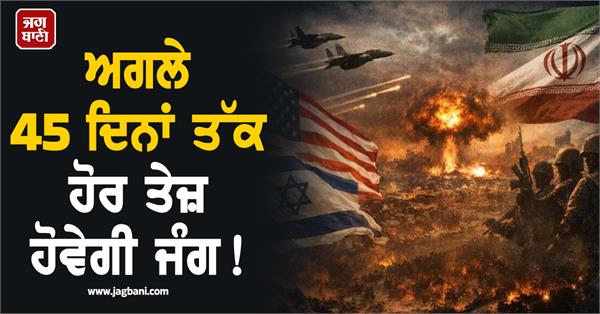 us iran israel war will intensify for the next 45 days