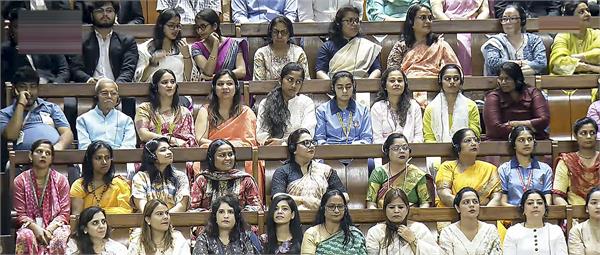 lok sabha voting women reservation act 2023 notification