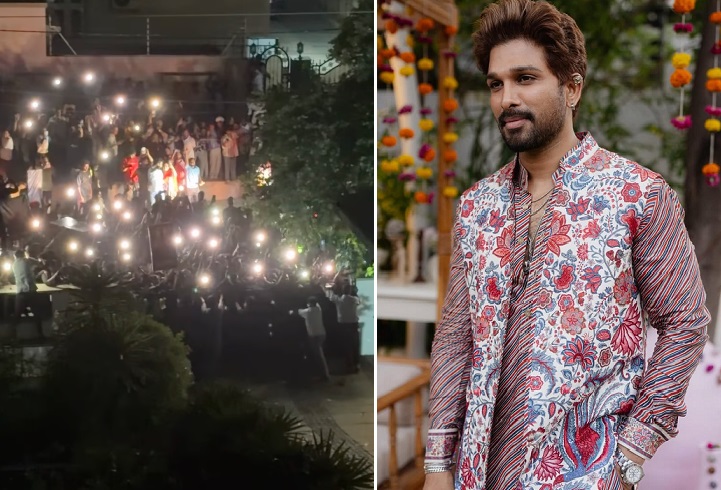 ਅੱਲੂ ਅਰਜੁਨ ਦੇ ਜਨਮਦਿਨ ਮੌਕੇ ਬੇਕਾਬੂ ਹੋਏ ਫੈਨਜ਼, ਪੁਲਸ ਨੇ ਚਲਾ''ਤੀਆਂ ਡਾਂਗਾਂ