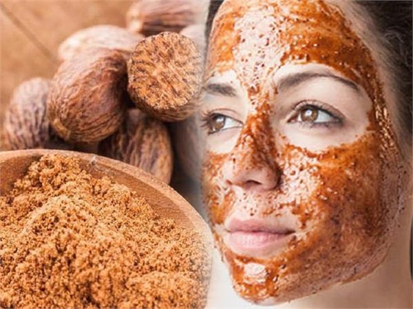 acne relief nutmeg face pack