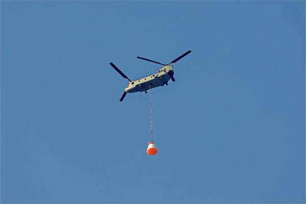 isro  gaganyaan  parachute   test