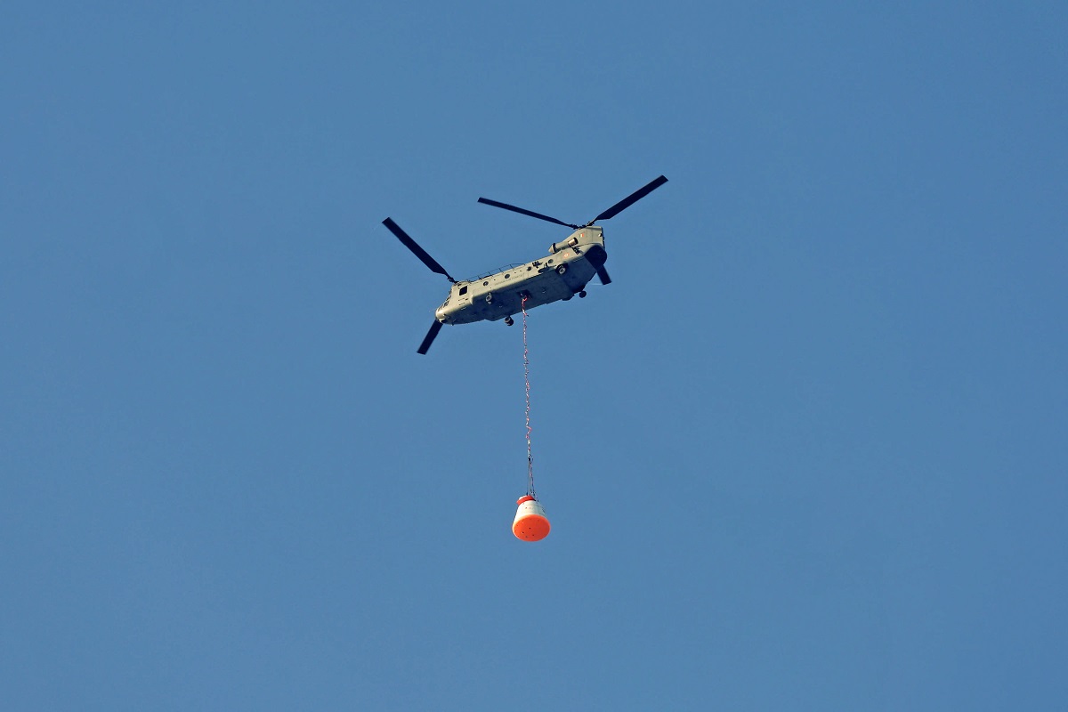 ISRO ਨੇ ਗਗਨਯਾਨ ਲਈ ਪੈਰਾਸ਼ੂਟ ਸਿਸਟਮ ਦਾ ਸਫ਼ਲਤਾਪੂਰਵਕ ਟੈਸਟ ਕੀਤਾ