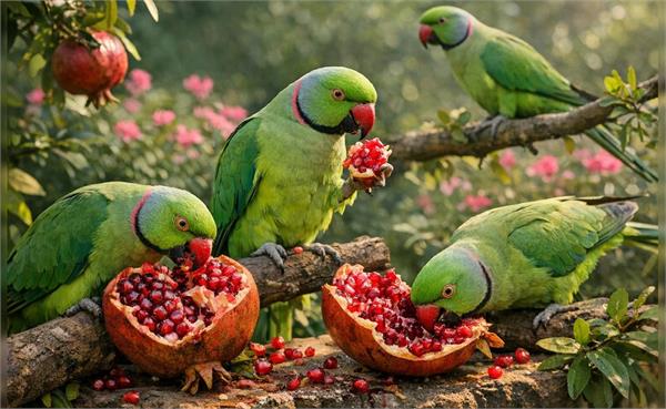 parrots  crop damage  farmers  government  compensation  court